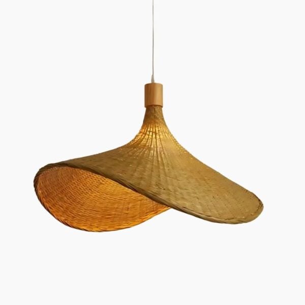 Balinees geïnspireerde bamboe hanglamp