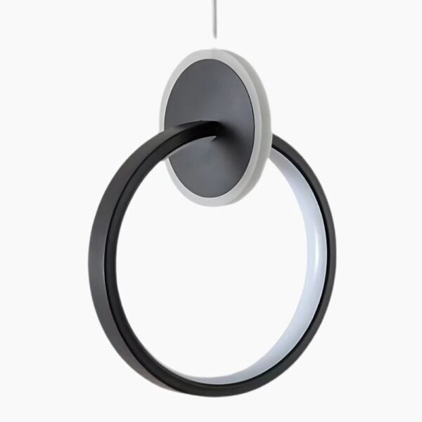 Ring hanglamp met een puur ontwerp