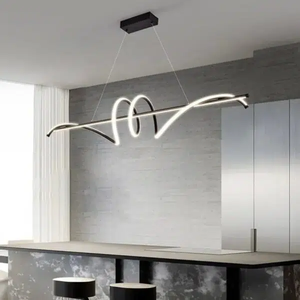 Suspension architecturale aux formes harmonieuses