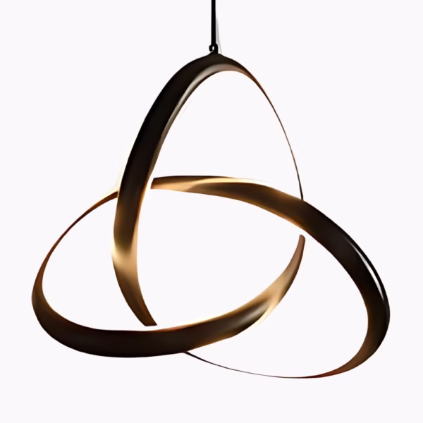 Eigentijdse ronde hanglamp
