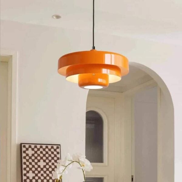 Suspension circulaire design nordique