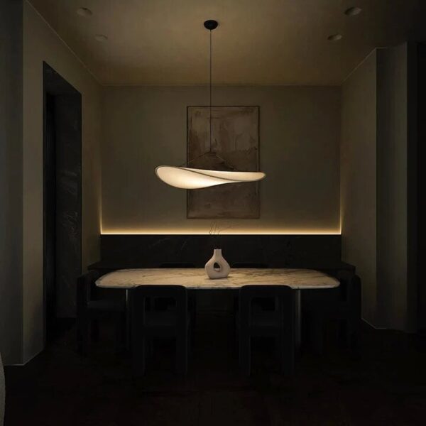 Suspension design Wabi Sabi inspiration japonaise