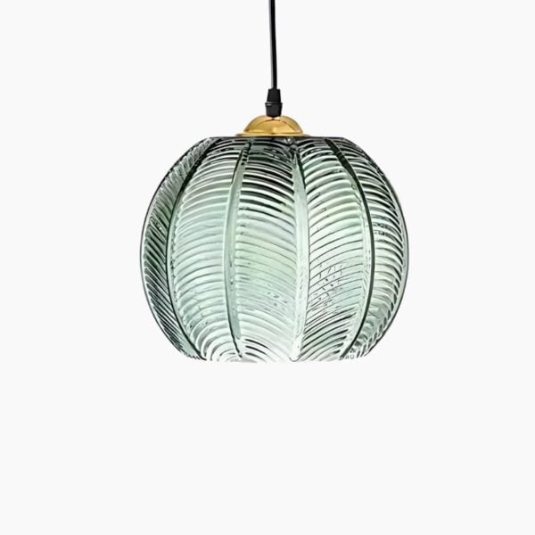 Suspension en verre aux accents nordiques