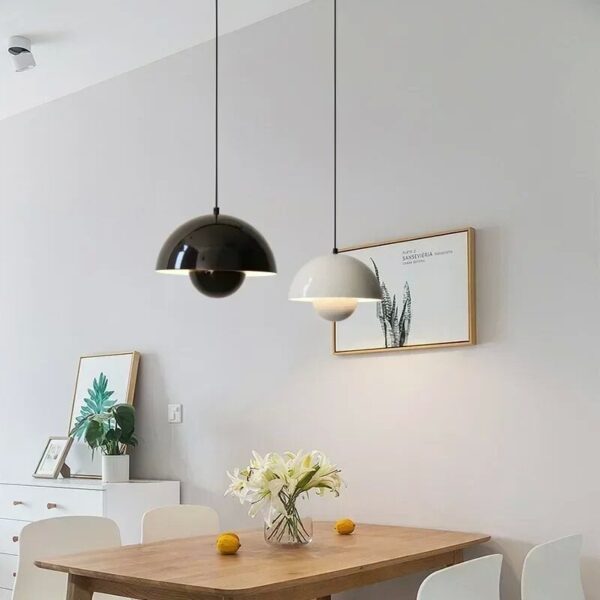 Suspension luminaire contemporaine Agaric