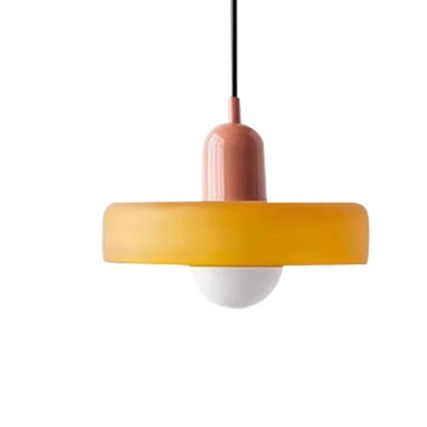 Suspension luminaire nordique en verre soufflé
