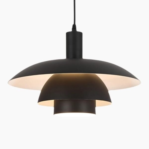 Eigentijdse ronde hanglamp met meerdere niveaus