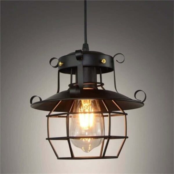 Suspension design contemporaine industrielle