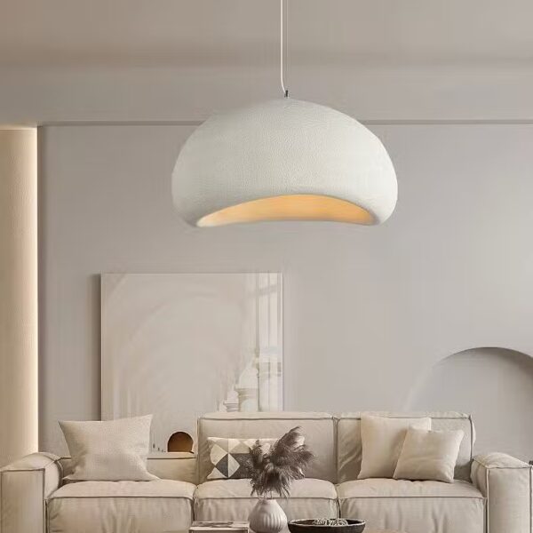 Wabi-sabi geïnspireerde hanglamp