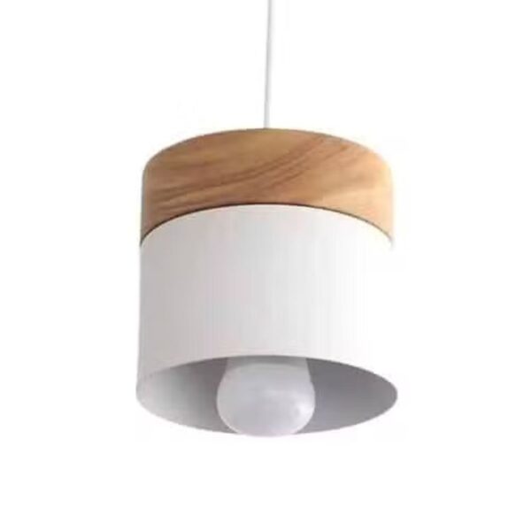 Suspension luminaire en bois d'inspiration nordique