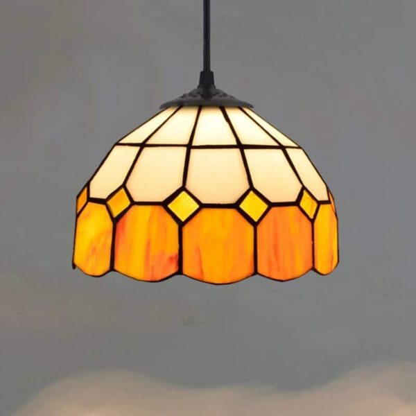 Tiffany geïnspireerde hanglamp