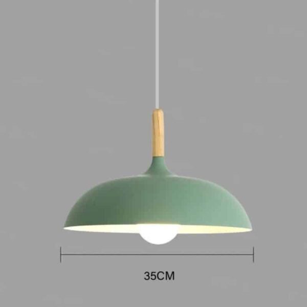 Suspension luminaire dôme style nordique