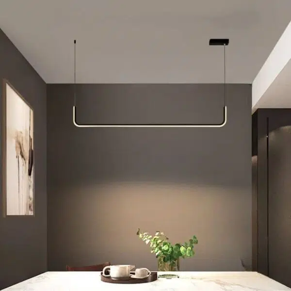 Suspension LED nordique avec variation d'intensité