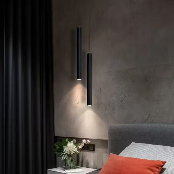Scandinavische dubbele LED hanglamp