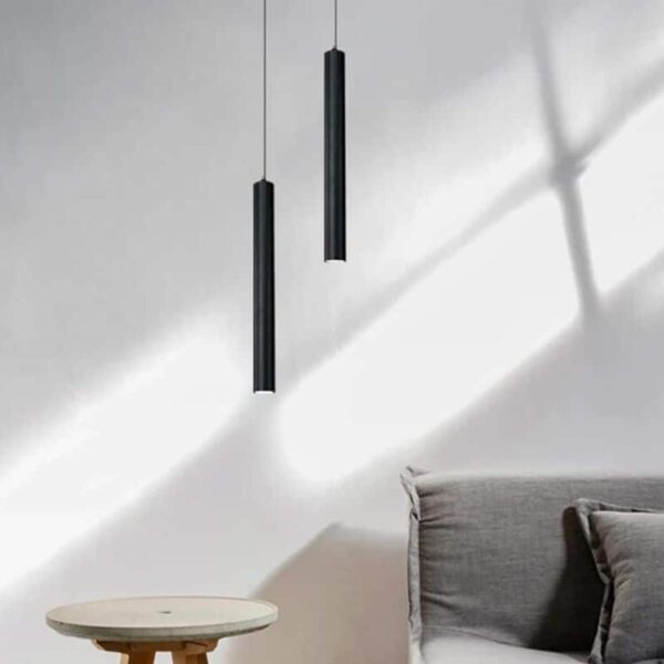 Suspension luminaire LED double à l'esprit nordique