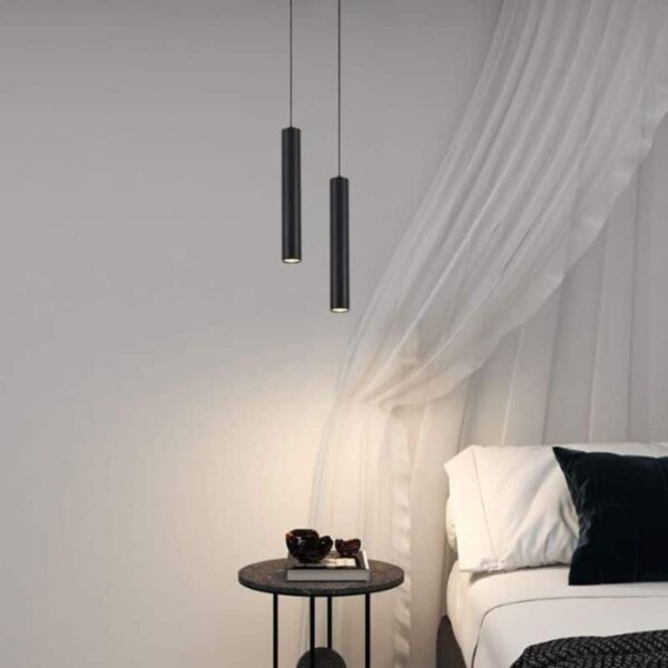 Suspension luminaire LED double à l'esprit nordique