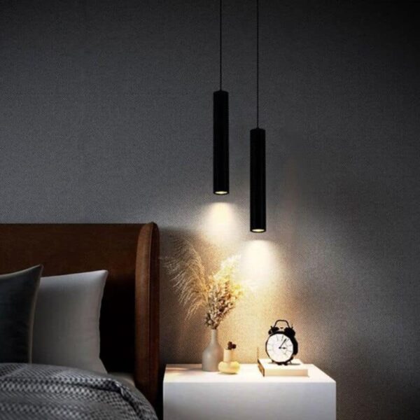 Suspension luminaire LED double à l'esprit nordique