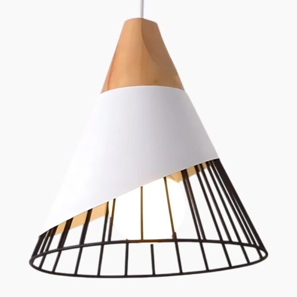 Suspension luminaire conique au design contemporain