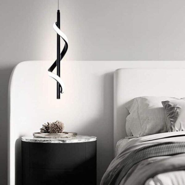 Suspension luminaire LED contemporaine à design épuré