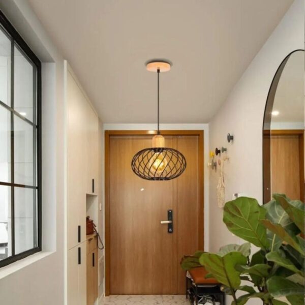 Suspension architecturale d'inspiration industrielle