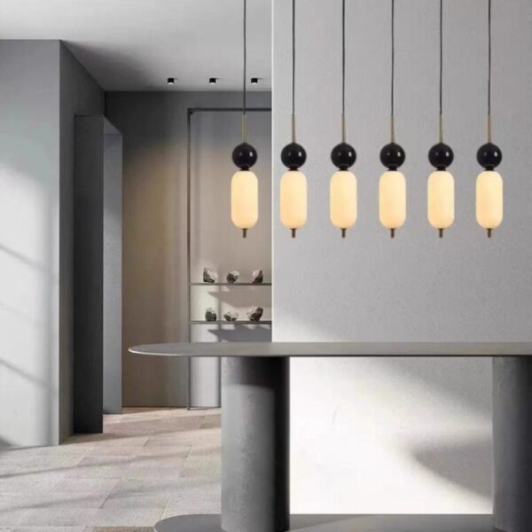 Suspension architecturale en marbre naturel