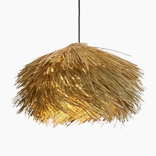 Bali hanglamp van natuurlijk riet