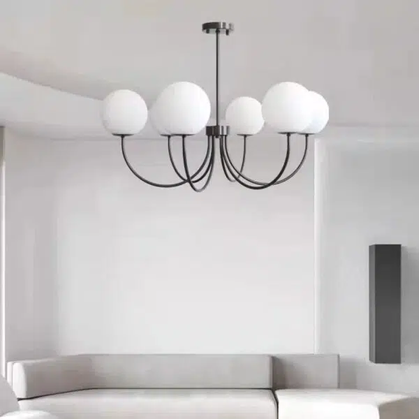 Suspension contemporaine aux finitions raffinées