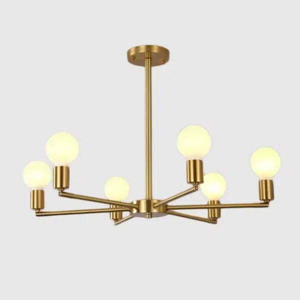 Suspension contemporaine aux lignes adaptables
