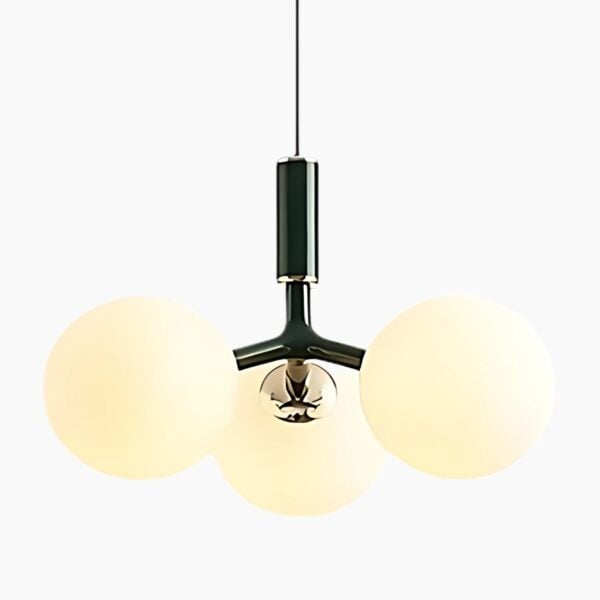 Eigentijdse hanglamp in geborsteld staal
