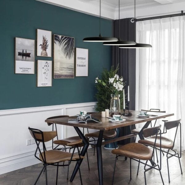 Eigentijdse Scandinavische hanglamp die elegantie en design combineert