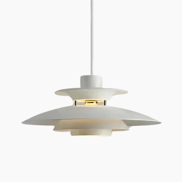 Scandinavisch geïnspireerde asymmetrische hanglamp