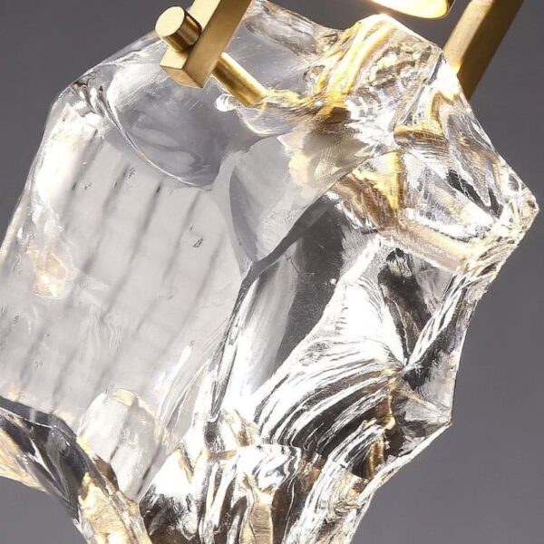 Suspension luminaire cristal au design raffiné