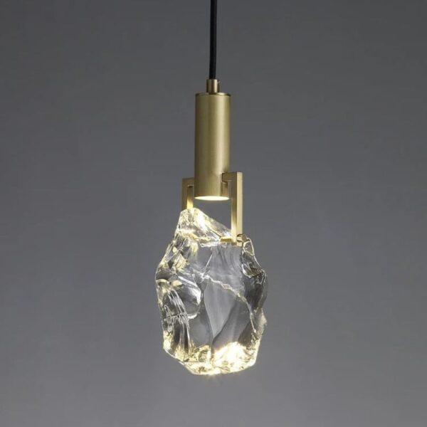 Suspension luminaire cristal au design raffiné