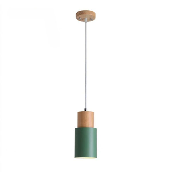 Suspension luminaire épurée en métal, inspiration nordique