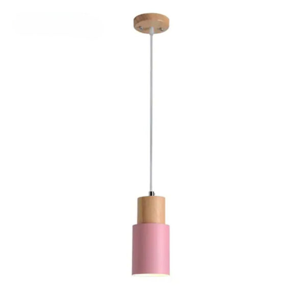 Suspension luminaire épurée en métal, inspiration nordique
