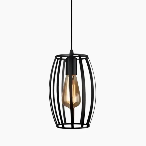 Vintage hanglamp met industriële elegantie