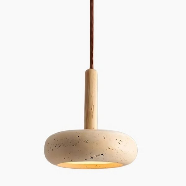 Hanglamp in natuursteen