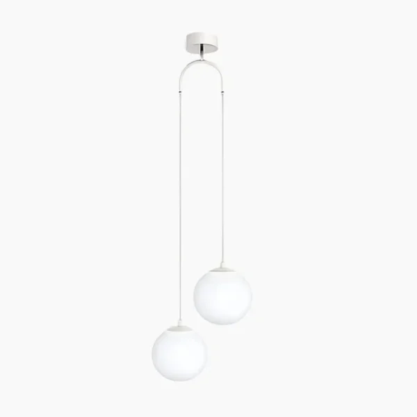 Eigentijdse bolvormige hanglamp