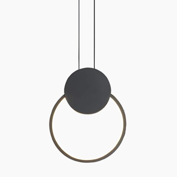 Ronde Scandinavische hanglamp met hedendaagse inspiratie