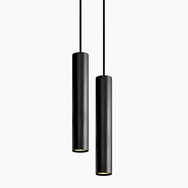 Scandinavische ophanging in geborsteld aluminium