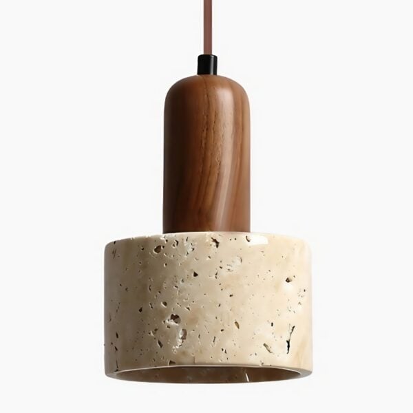 Scandinavische marmeren hanglamp met een puur ontwerp