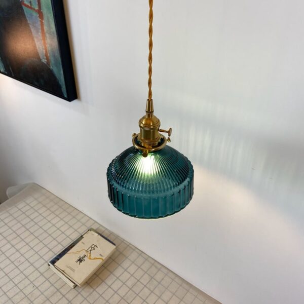 LED glazen hanger met tijdloze charme