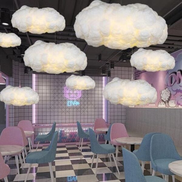 Zuivere, Scandinavisch geïnspireerde wolkenhanglamp