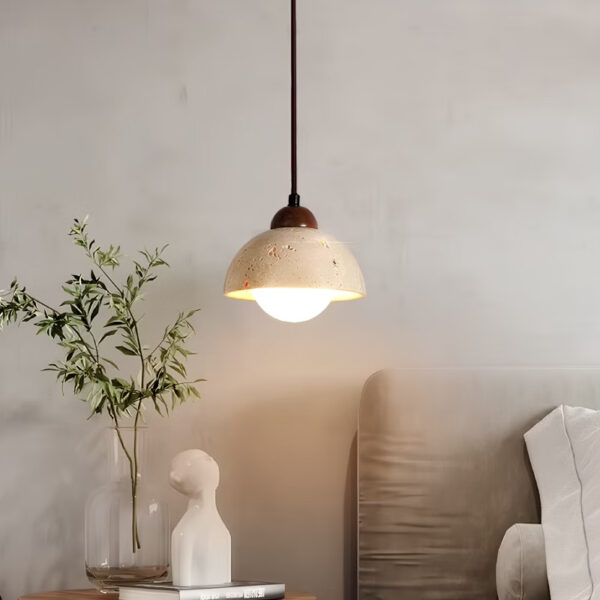 Suspension contemporaine d'inspiration orientale