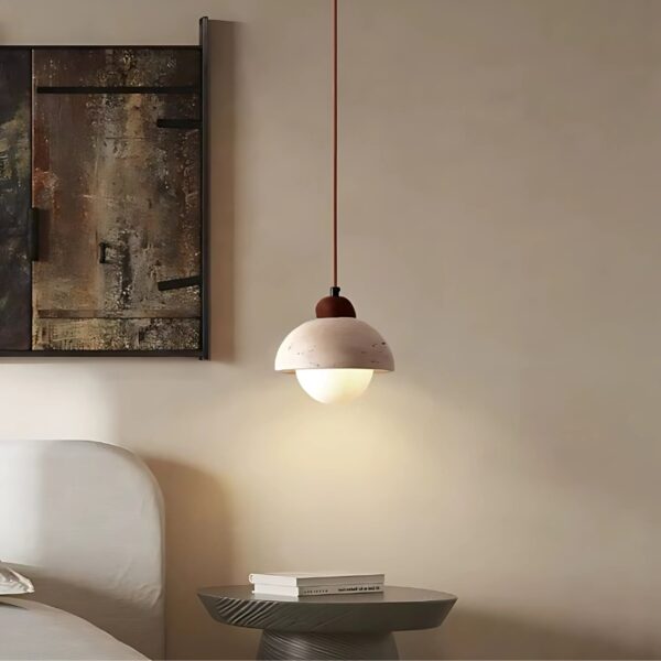 Suspension contemporaine d'inspiration orientale