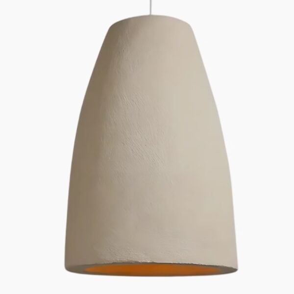 Zen-geïnspireerde LED hanglamp in natuursteen
