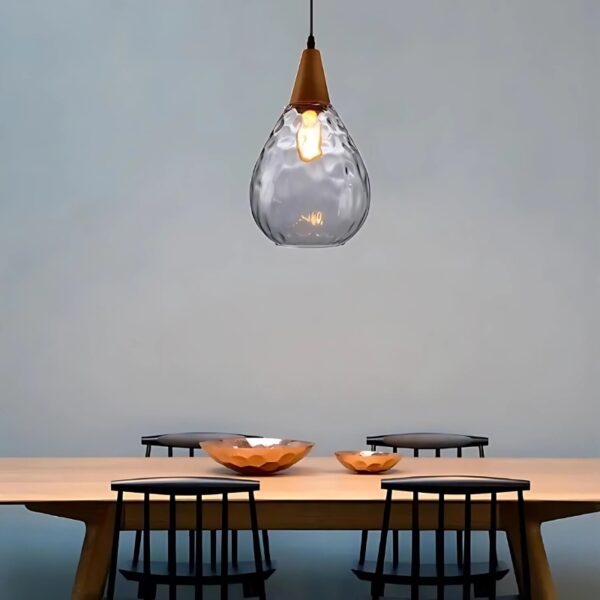 Suspension Design en Verre Soufflé Inspiration Contemporaine