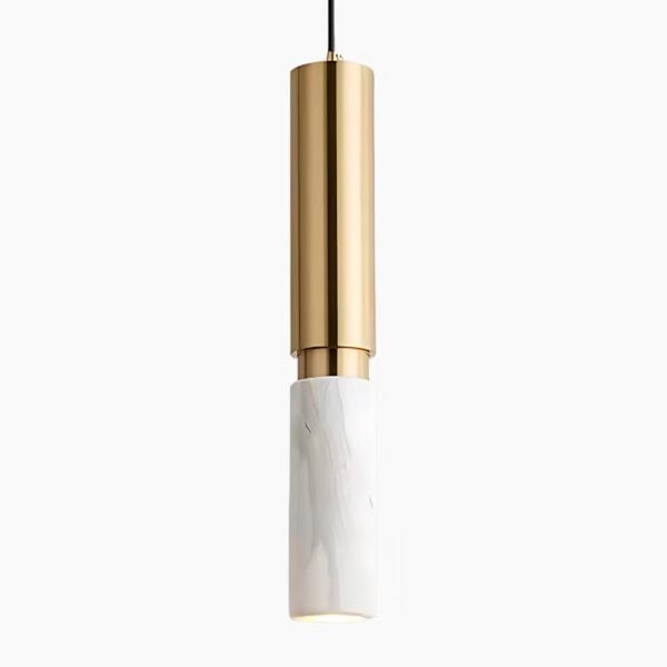 LED hanglamp in marmer, een verfijnde eigentijdse signatuur