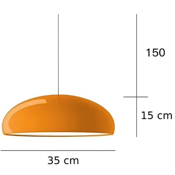 Suspension LED italienne contemporaine pour cuisine et salon