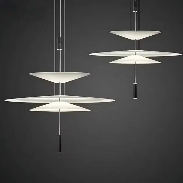 Suspension LED Nordique aux Lignes Contemporaines