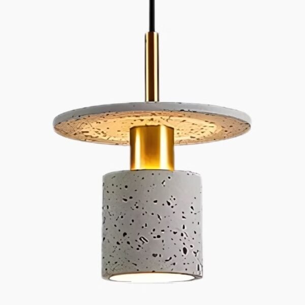 LED hanglamp in Scandinavisch geïnspireerd marmer